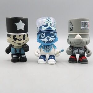 3 Superplastic Janky Figure Lot Add Fuel, Scraps skunk, Rumpus Rhino